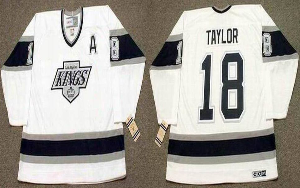 2019 Men Los Angeles Kings #18 Taylor White CCM NHL jerseys